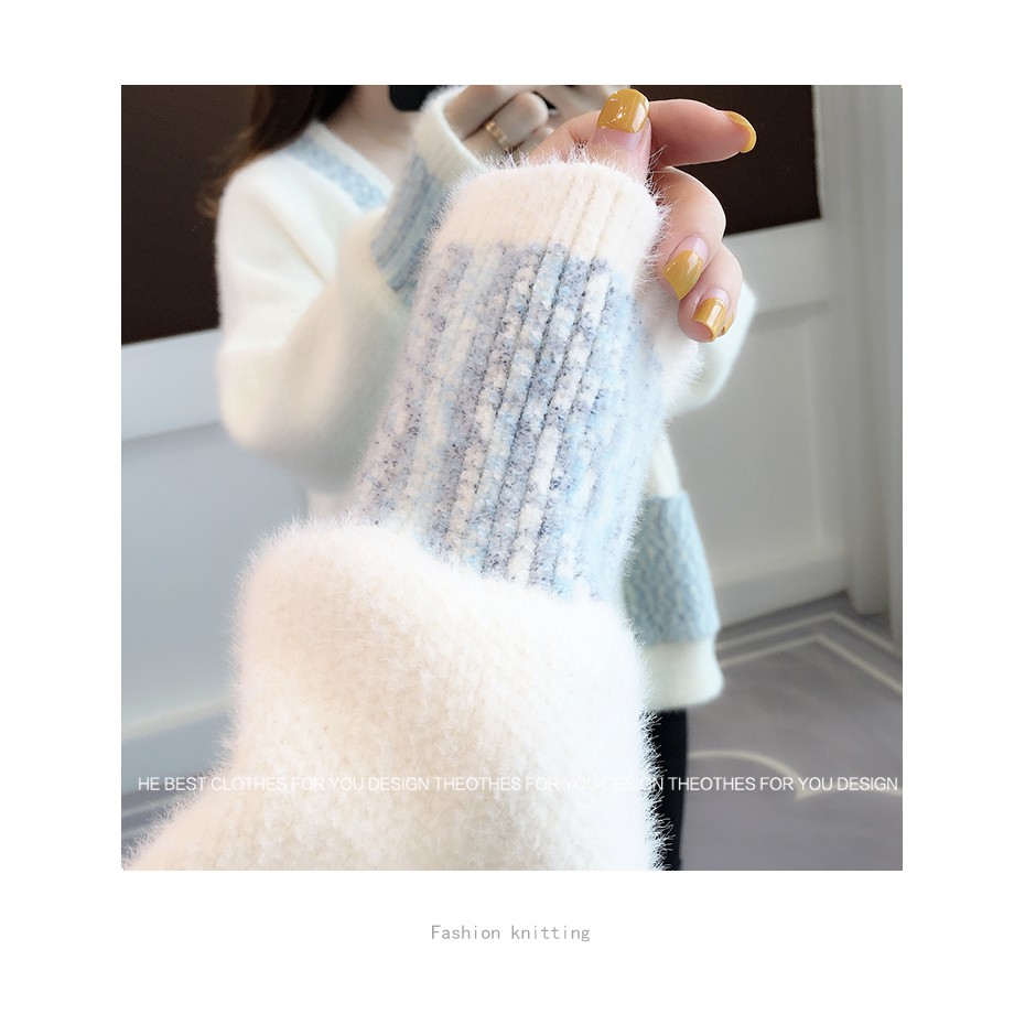 Hàng Sẵn_ Áo khoác len nữ Cardigan áo khoác len dày chenille nữ tính | BigBuy360 - bigbuy360.vn