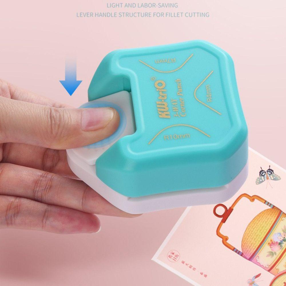 Dụng Cụ Cắt Thẻ Giấy Hình Tròn Tiện Lợi R4 / R7 / R10mm