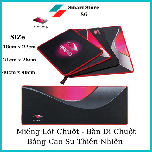 Miếng Lót Chuột Cỡ Lớn Bằng Cao Su Thiên Nhiên, Miếng Lót Chuột Có Kích Thước 18x22cm, 21x26cm