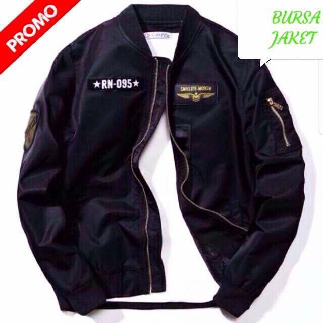 Áo Khoác Bomber Màu Xanh Navy Xanh Navy Có Size XL XXL