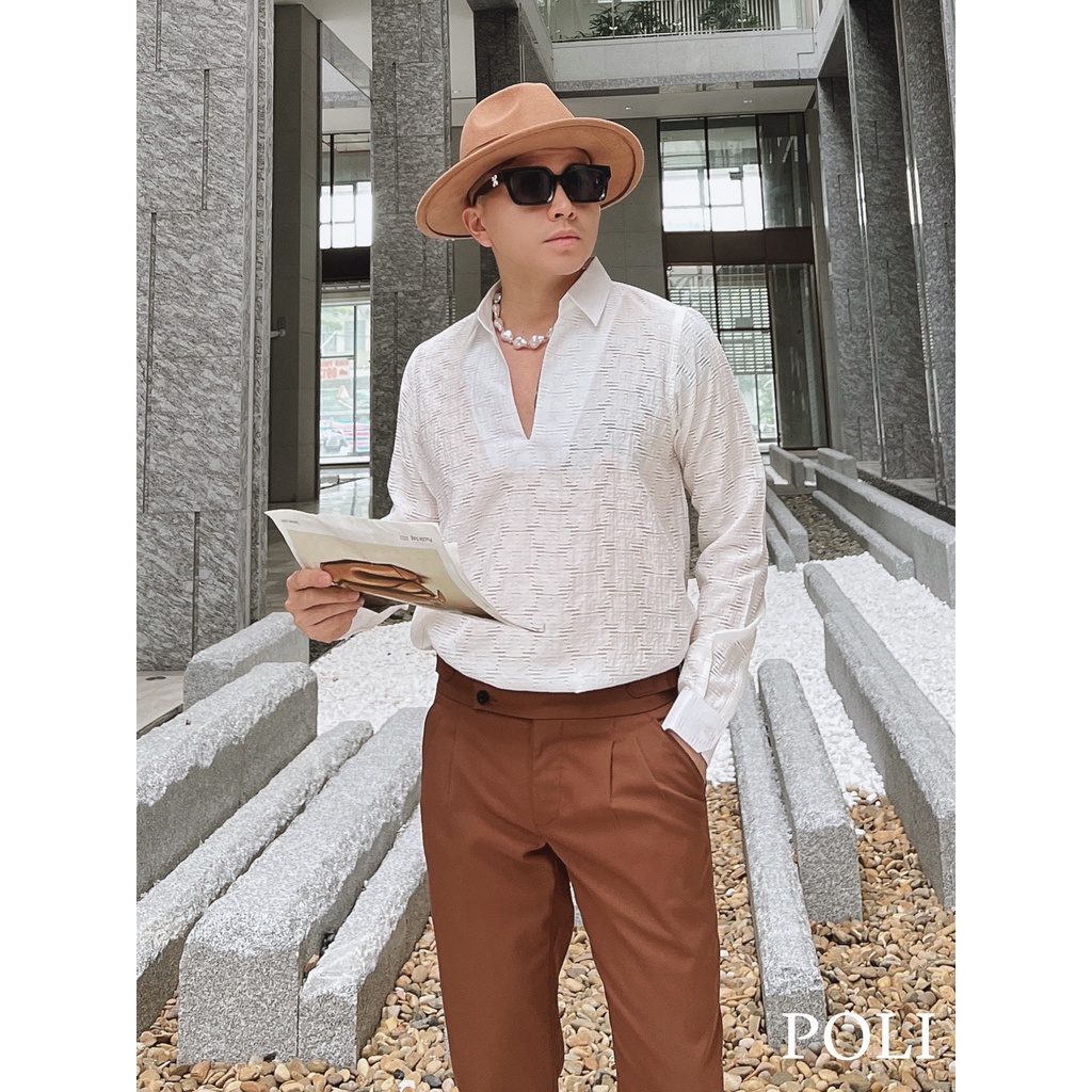 Áo Sơ mi POLI tròng cổ
