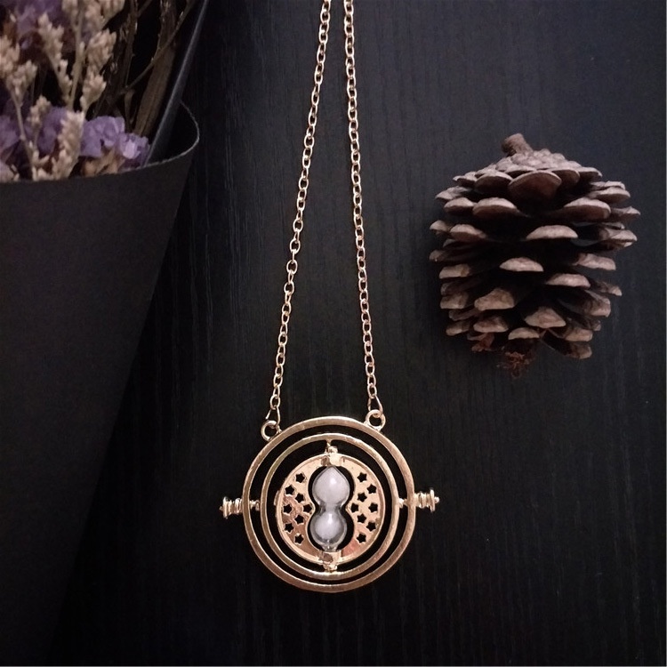 Vòng cổ Mặt Đồng Hồ Cát Phong Cách Harry Potter