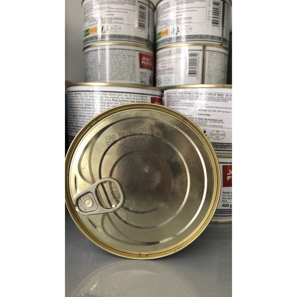 Pate thịt heo 400gr hiệu Jean Floc'h của Pháp - Date 27/09/2025