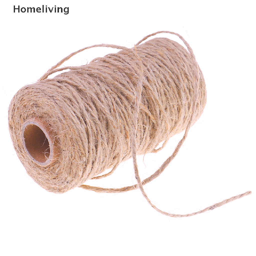 Cuộn Dây Thừng Khô Tự Nhiên 100M Dùng Làm Đồ Thủ Công DIY