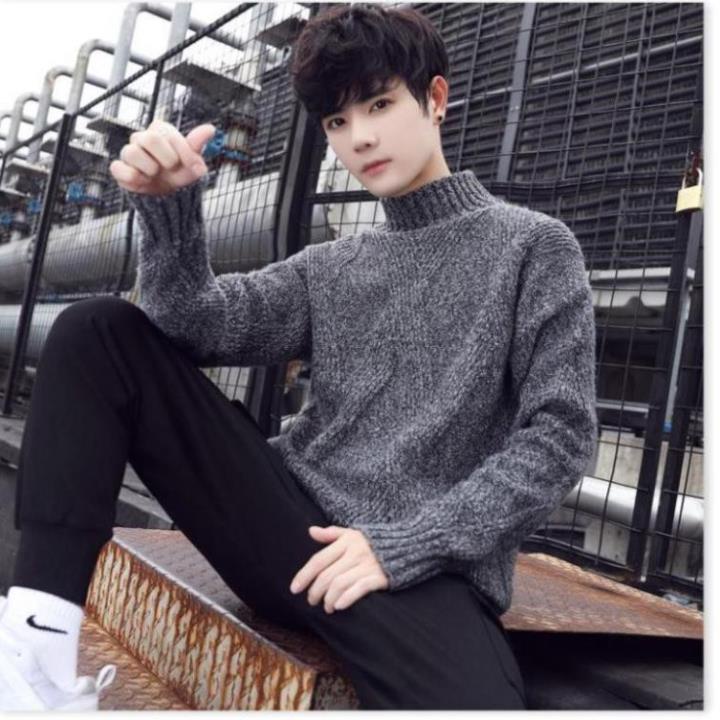 Xả Thanh Lý - Hot Aó len nam cao cổ thời trang siêu đẹp AE153 B6 * - ` * ! ! | BigBuy360 - bigbuy360.vn