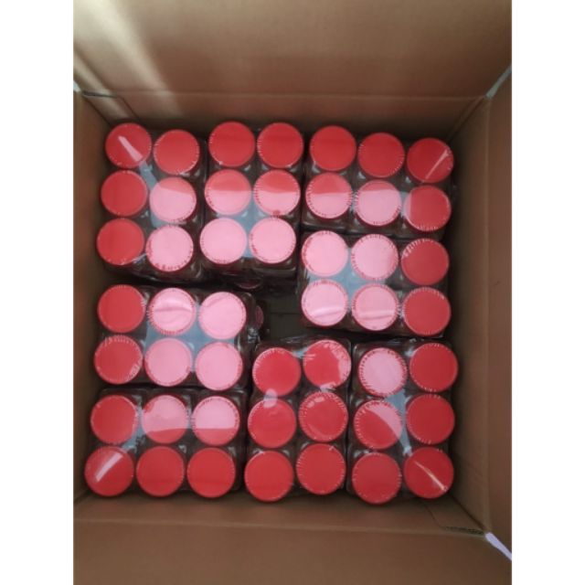 Hủ nhựa nắp đỏ 100g ngang 5cm cao 7cm | BigBuy360 - bigbuy360.vn