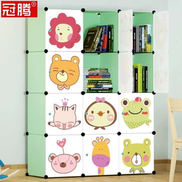 FREESHIP 99K TOÀN QUỐC_TỦ NHỰA GHÉP 12 Ô SÂU 47cm. Tặng kèm 2 treo đồ.