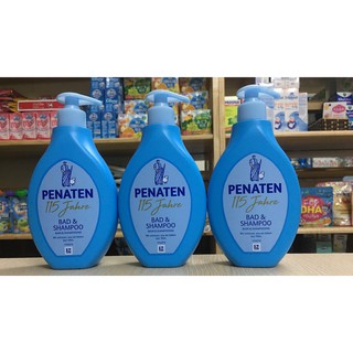 ( Đồ Ăn Vặt ) Sữa tắm gội chống cảm cúm Penaten Đức cho bé 2in1