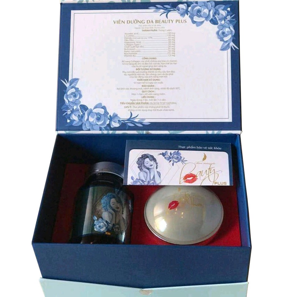 VIÊN UỐNG TRẮNG DA BEAUTY PLUS - CAM KẾT HÀNG CHÍNH HÃNG