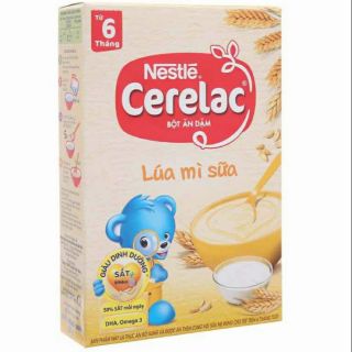 Bột ăn dặm NESTLE CERELAC LÚA MÌ SỮA 200g