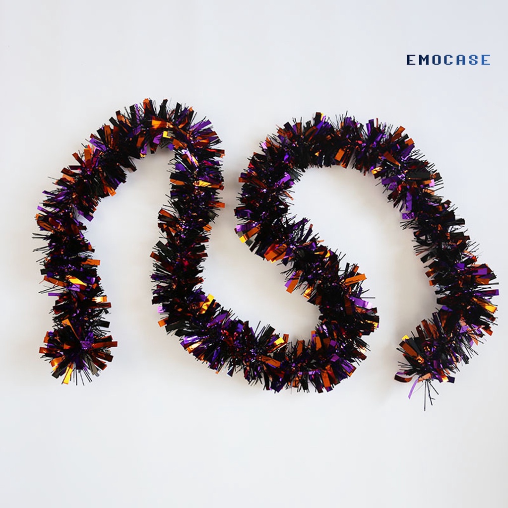 Vòng Hoa Bằng Thiếc PVC Lấp Lánh Thân Thiện Với Môi Trường Trang Trí Tiệc