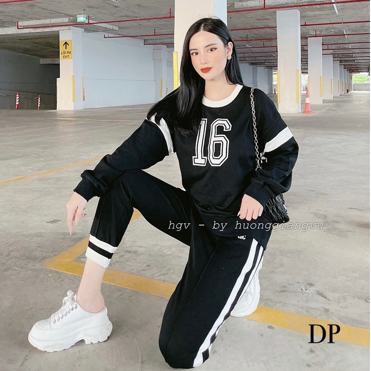 Set Đồ Nữ Mùa Đông Cực Đẹp Cho Giới Trẻ Phong Cách Cá Tính, Đồ Bộ Mặc Nhà Cao Cấp Chất Vải Umi Hàn Quốc