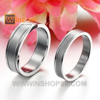 Nhẫn cặp tình nhân N158 (màu bạc) - Winz.vn