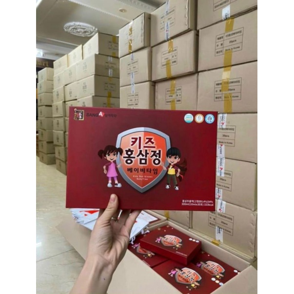 Hồng sâm baby SangA hàn quốc, hộp 30 gói