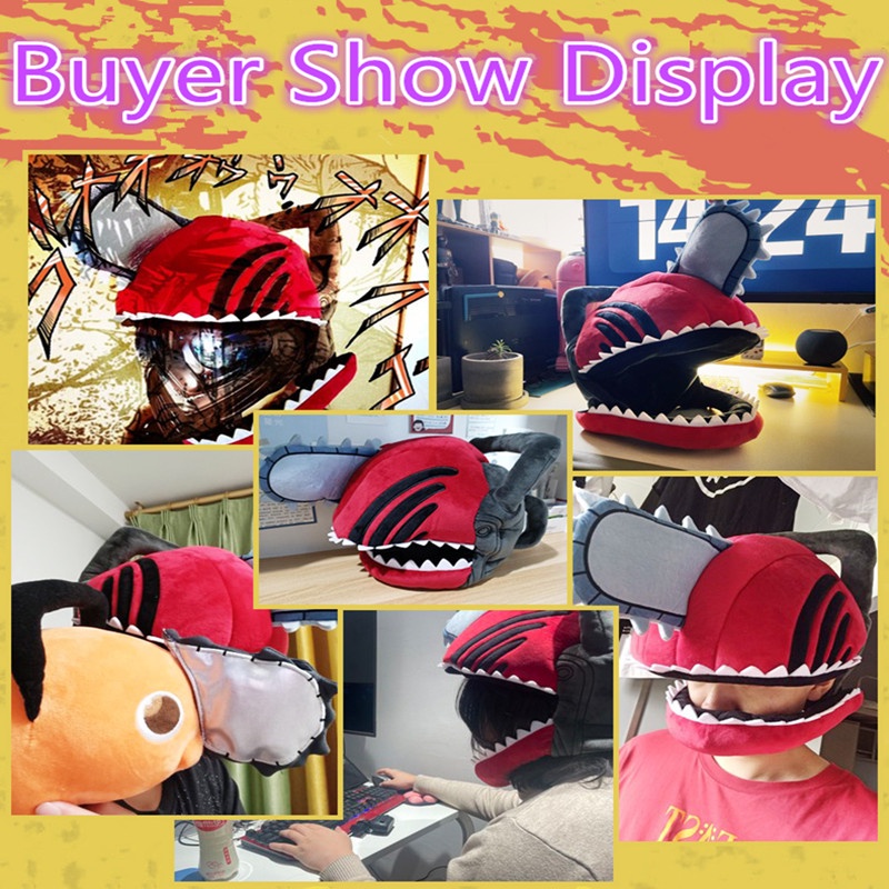 Mũ Bảo Hiểm Hóa Trang Nhân Vật Chainsaw Man Pochita