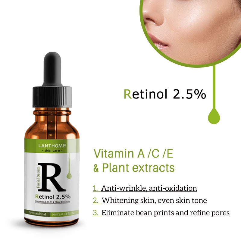 Tinh dầu dưỡng ẩm chống nếp nhăn và chống lão hóa retinol | BigBuy360 - bigbuy360.vn