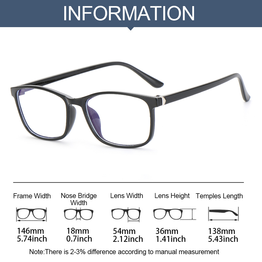 Mắt Kính Bảo Vệ Mắt Siêu Nhẹ Thời Trang Unisex