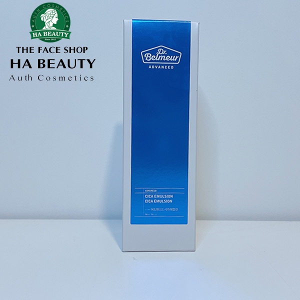 Sữa dưỡng ẩm chống lão hóa phục hồi da sáng da ngừa giảm mụn The Face Shop Dr Belmeur Advanced Cica Emulsion 150ml