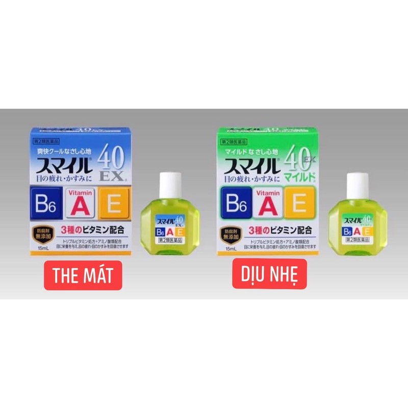 Dung dịch nhỏ mắt B6.A.E 40 EX