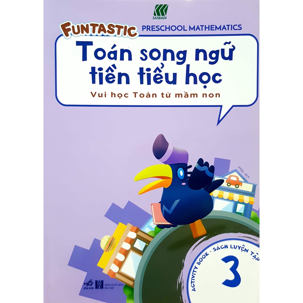 Sách - Toán Song Ngữ Tiền Tiểu Học 3 - Activity Book