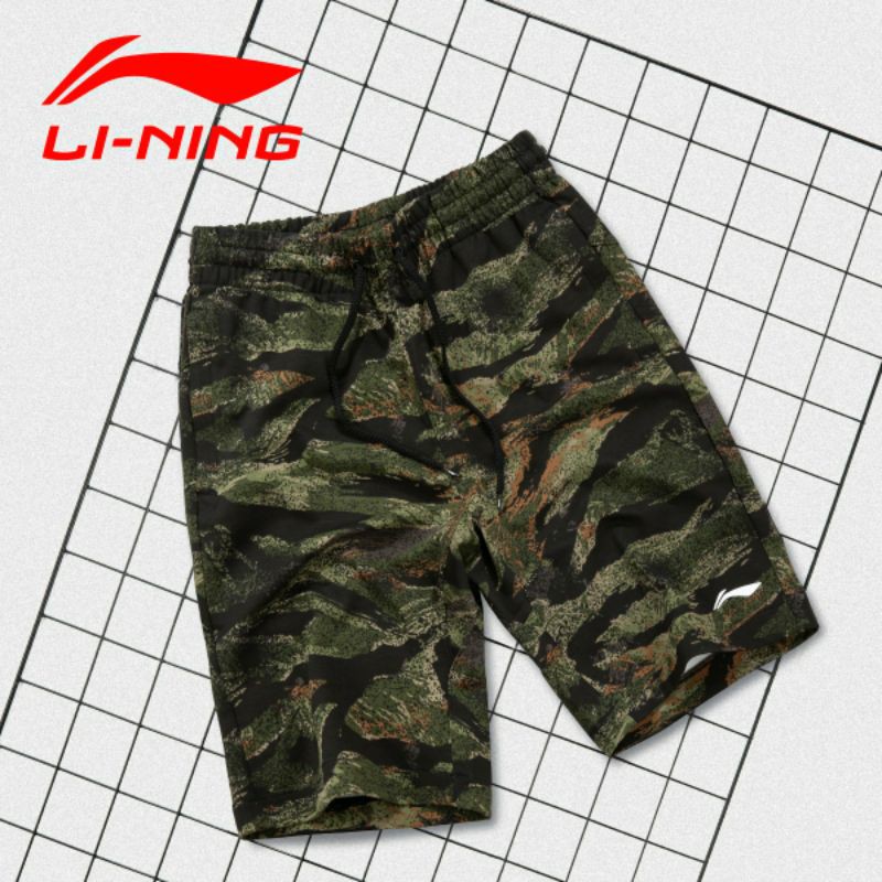 QUẦN SHORT THỂ THAO NAM LINING CHÍNH HÃNG AKSN185-13