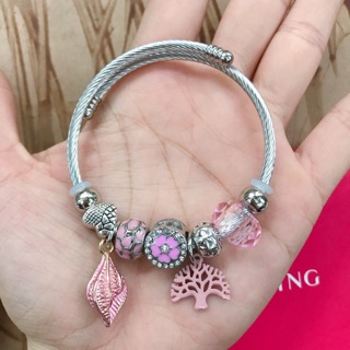 HAME - Vòng tay Charm Bạc 925 May Mắn