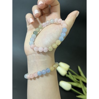 Vòng tay beryl. size 7,5-7,7mm