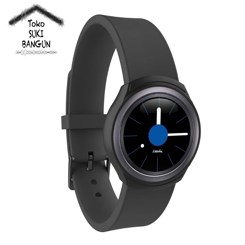 Ốp Bảo Vệ Cao Su Silicon Cho Samsung Gear S2 Rm-720 Rm-730