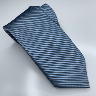 Cà vạt nam 8cm trung niên xanh nhạt cước Giangpkc36