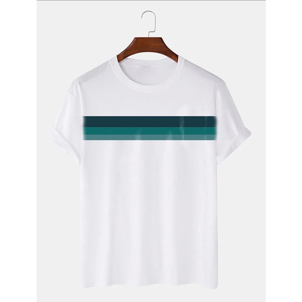 [bigsize] Áo thun cotton bigsize nam 50-140kg - in ngang nhiều màu