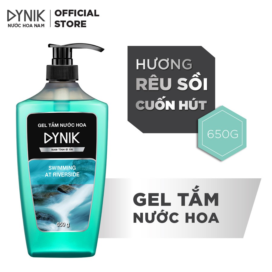 [HB GIFT] Gel tắm nam Dynik 650g (Mùi hương ngẫu nhiên)