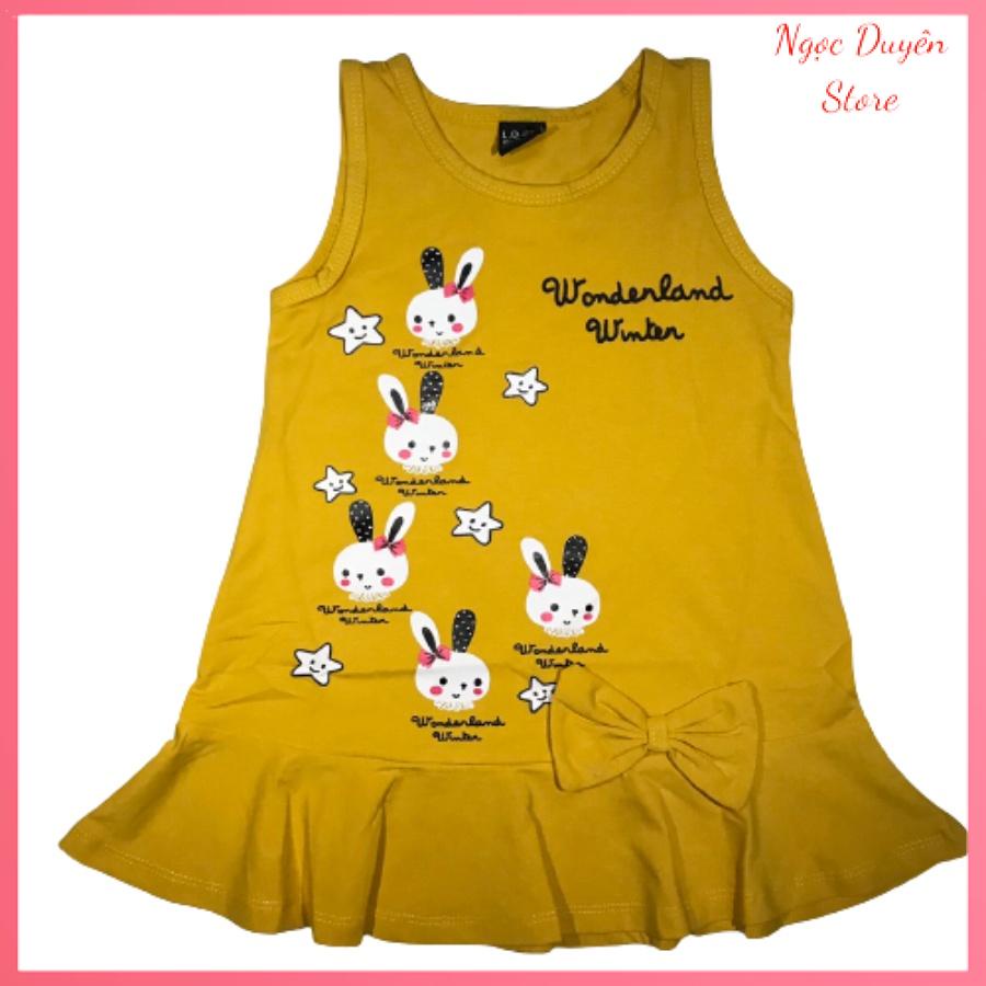 Váy đầm cotton hàng việt nam cao cấp cho bé gái từ 8-16kg