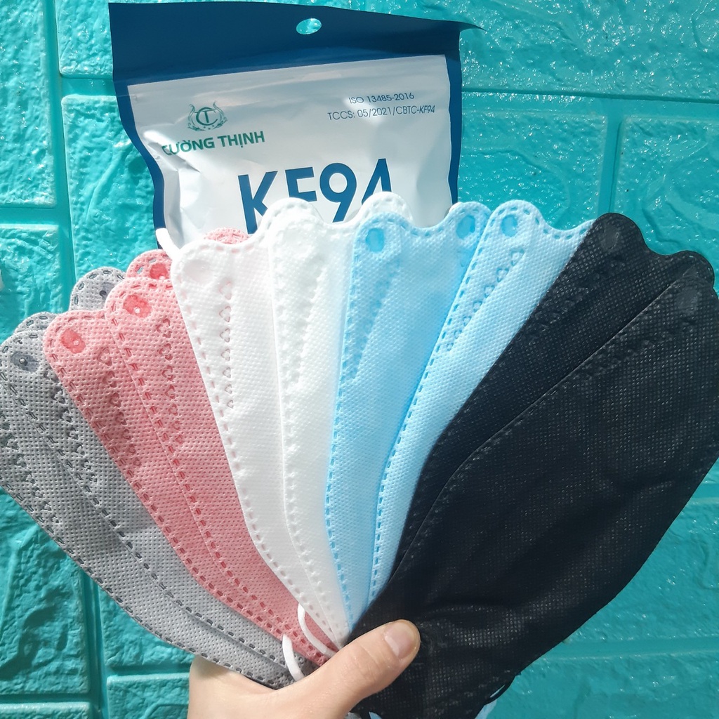 [Sỉ Rẻ] Một Thùng 300C Mix Màu Khẩu Trang 4D CT Mask KF94 Hàn Quốc Cường Thịnh Xuân Lai Chất Dày Dặn 10C
