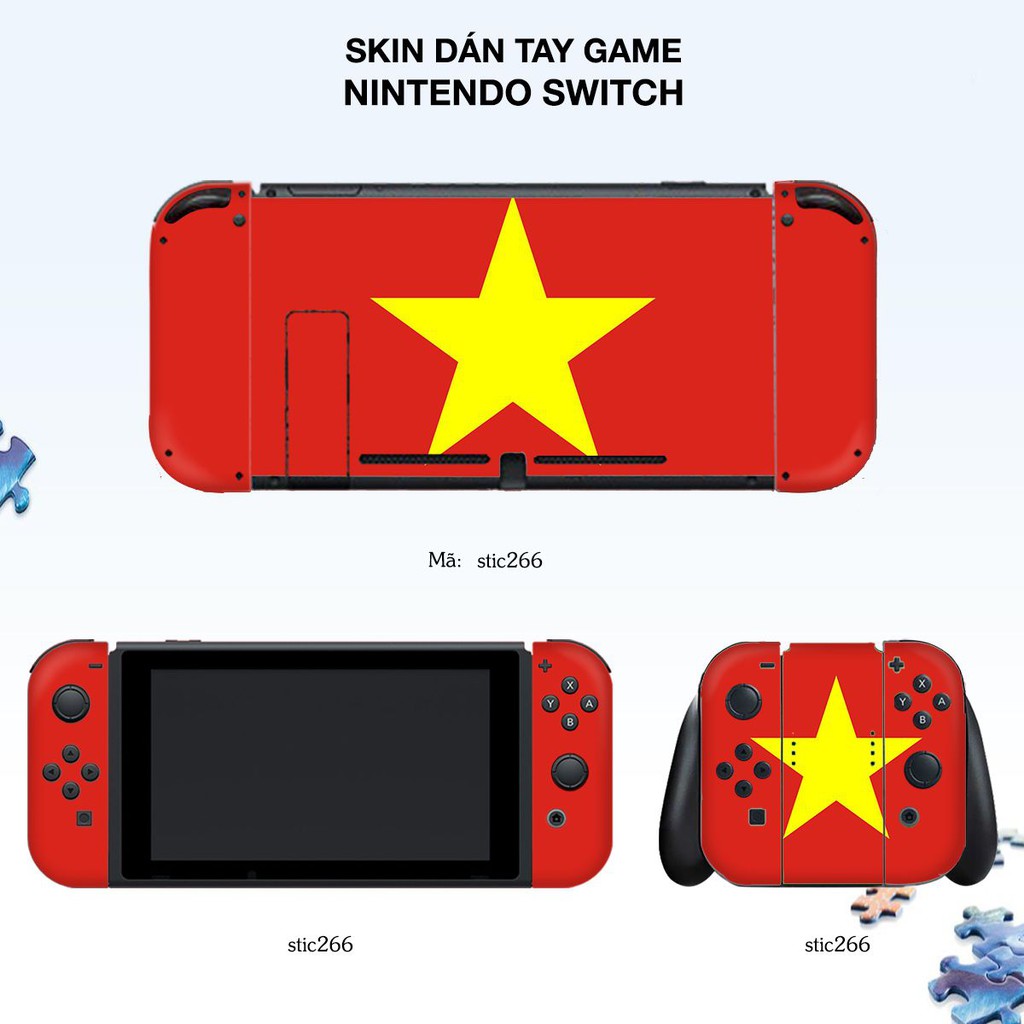 Skin dán máy Nintendo Switch in hình VIỆT NAM Siêu Đẹp [ Nhiều Hình ]