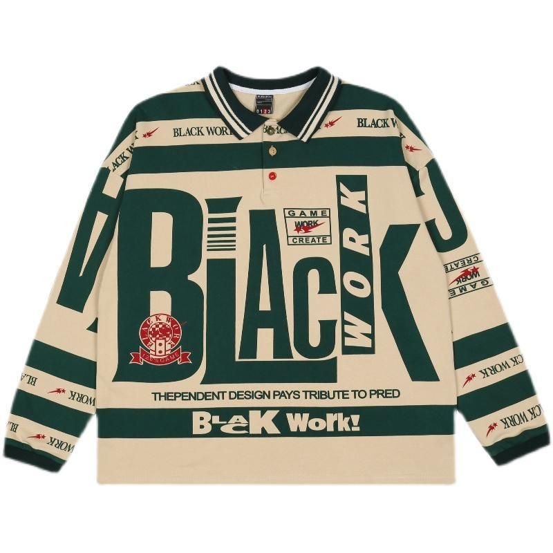 ÁO THUN POLO UNISEX HÌNH HOẠ TIẾT ĐỘC ĐÁO HÀNG THU ĐÔNG