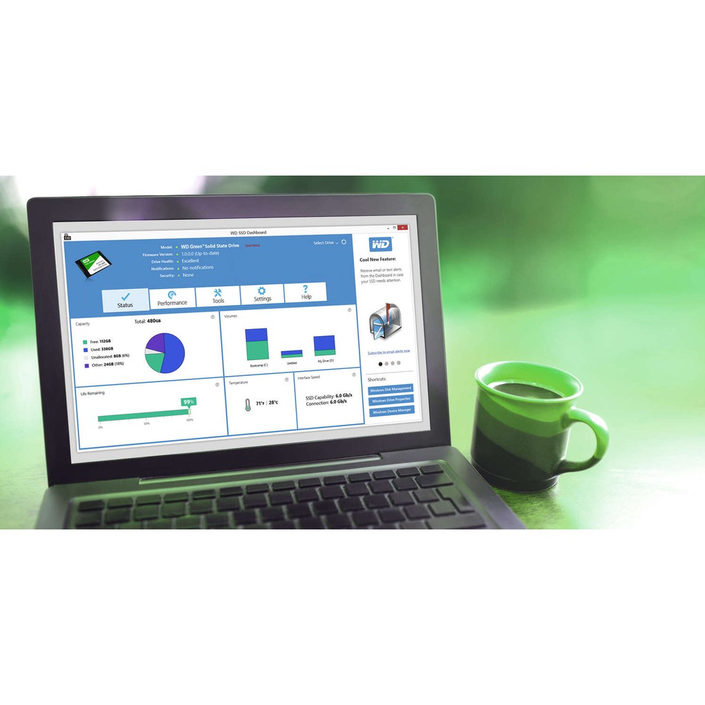 SSD 120GB WD Green 2.5" Sata3 - Bảo Hành 3 Năm, Chính Hãng 100% | BigBuy360 - bigbuy360.vn