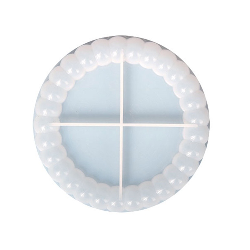Khuôn Silicone Làm Đế Lót Cốc Nước Hình Tròn Chống Đổ