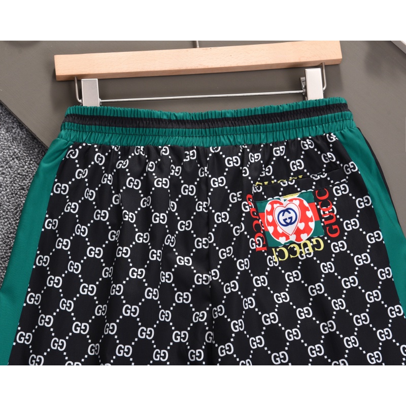 Quần Short Dây Rút In Họa Tiết Gucci Thời Trang Xu Hướng Cho Nam