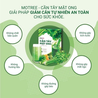 bột cần tây mật ong motree