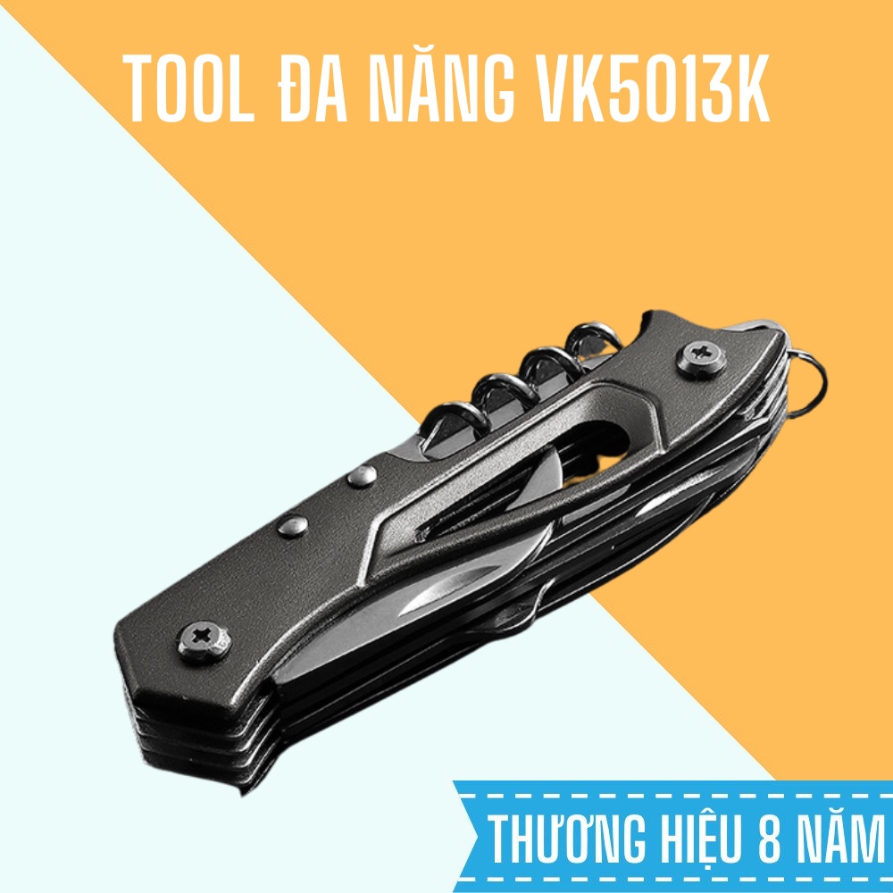 Bộ dụng cụ đa năng VK5013K, Thép không gỉ