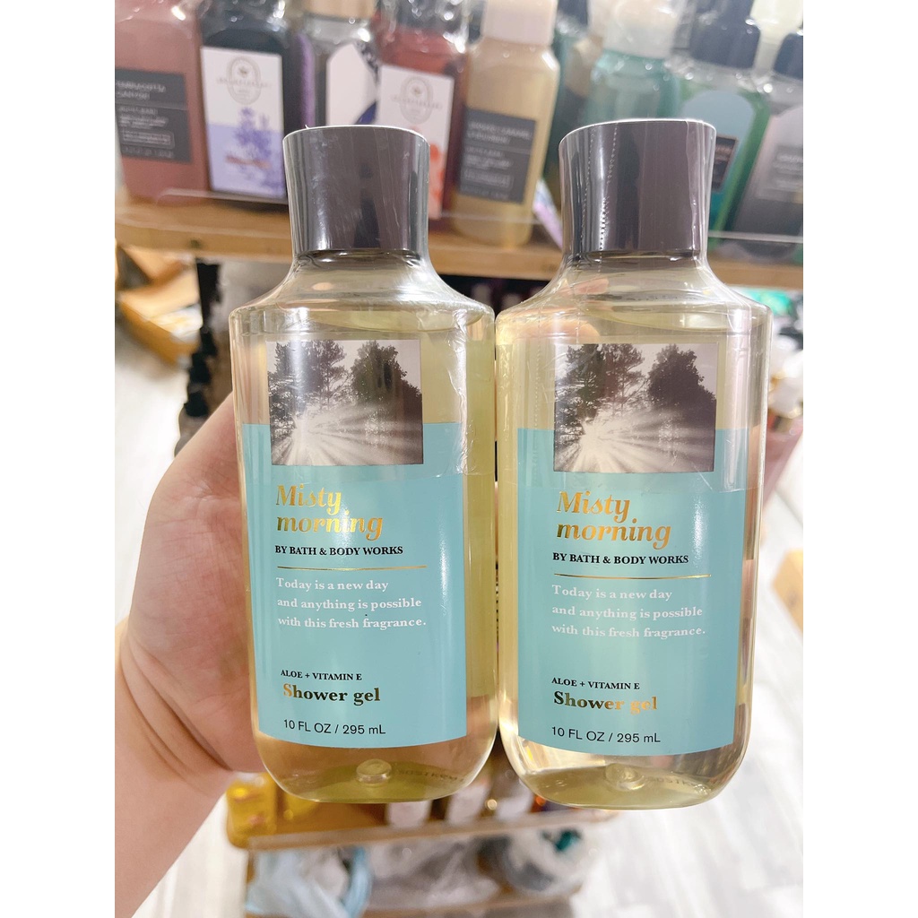 Sữa tắm  Bath and Body works 295ml - Shower gel BBW giúp da luôn ẩm mượt, mịn màng
