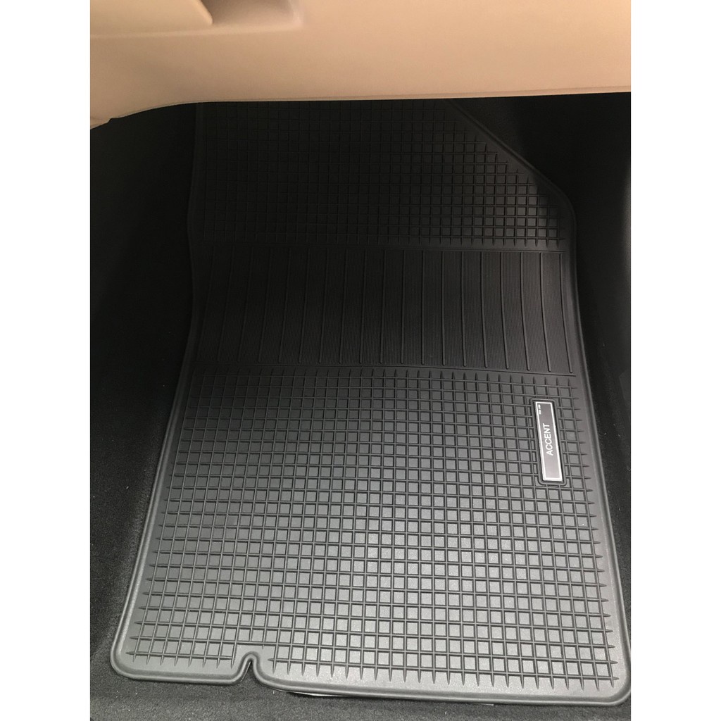 Thảm trải sàn , lót sàn PVC cao cấp theo xe Hyundai Accent 2018 - 2021 - Hàng loại 1 HCAR