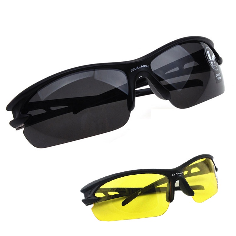 Kính Bảo Hộ Màu Đen Chống Tia UV400 Giúp Tránh Tia Nắng Bụi Bậm Khi Đi Công trường Hoặc Ngoài Đường