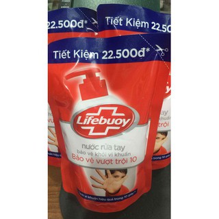 Túi Nước Rửa Tay LIFEBUOY Diệt Khuẩn Bảo Vệ Vượt Trội 450g