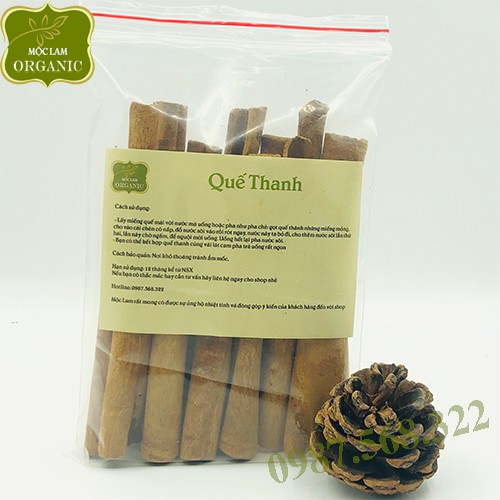 Quế thanh khô đã cạo sạch vỏ thơm đẹp túi 500g - 1kg