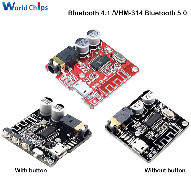 Bảng Mạch Giải Mã Âm Thanh Không Dây Bluetooth 5.0 4.1 VHM-314 mp3 Cho Loa Xe Hơi