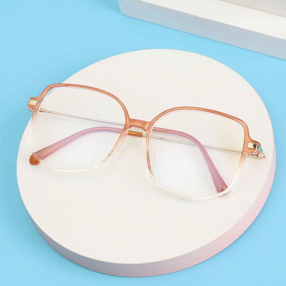 MELODG Kính Chống Ánh Sáng Xanh Tròng Đa Giác Thời Trang