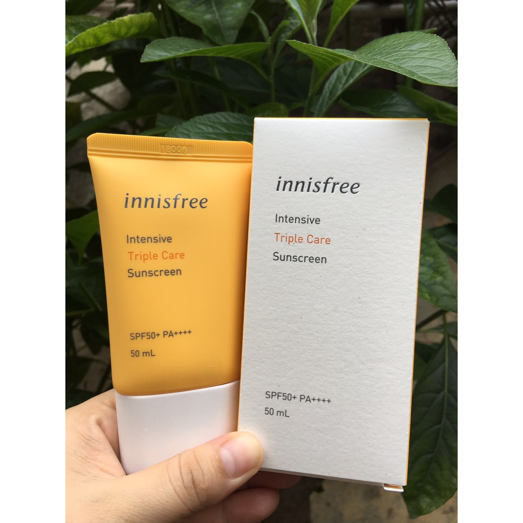 Kem Chống Nắng Innisfree Intensive Triple Shield Sunscreen 50ml