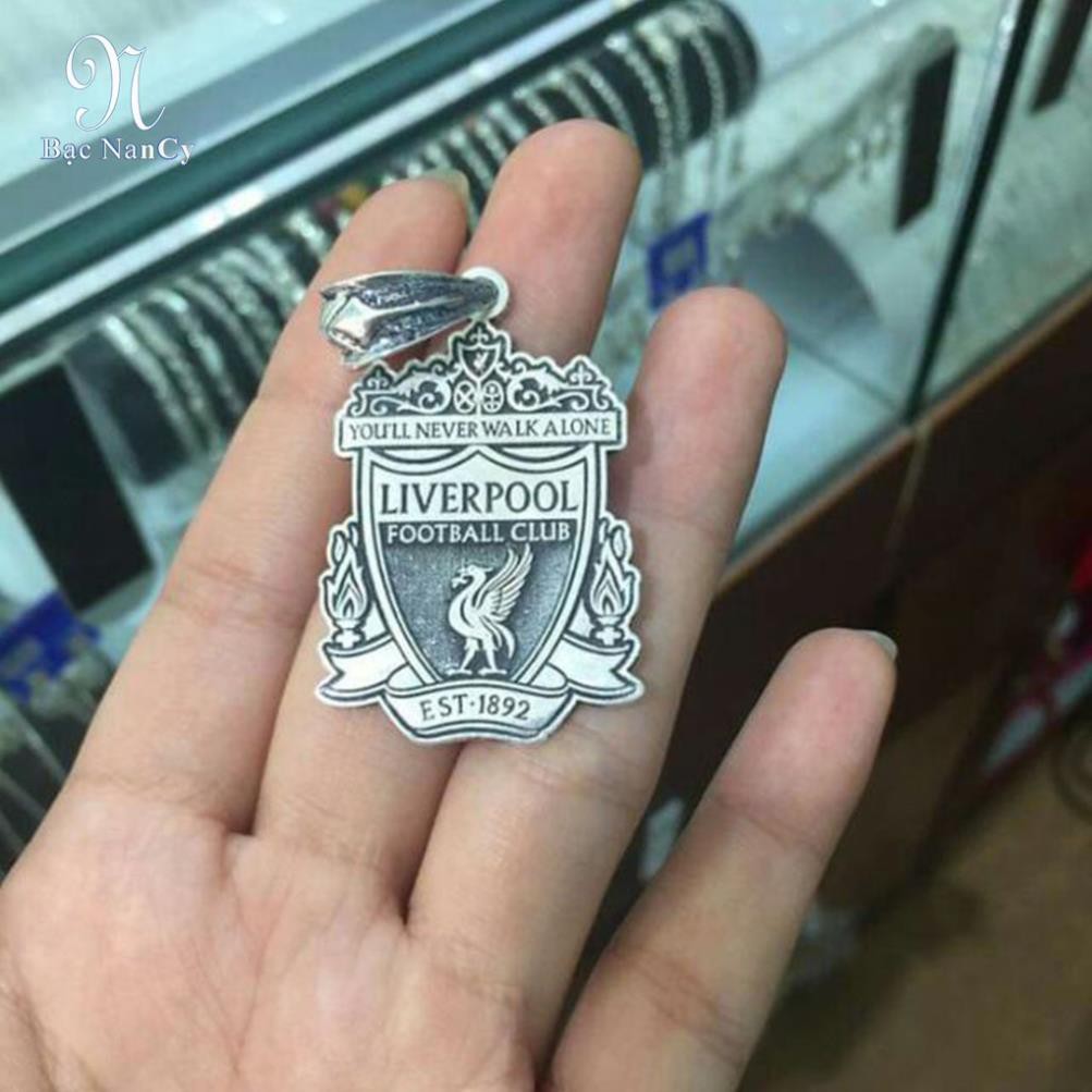 ⚡ CAO CẤP ⚡ Mặt Dây Chuyền Câu Lạc Bộ Bóng Đá Bạc Ta Cao Cấp - Thương Hiệu Bạc NanCy - MN5 -TRANG SỨC
