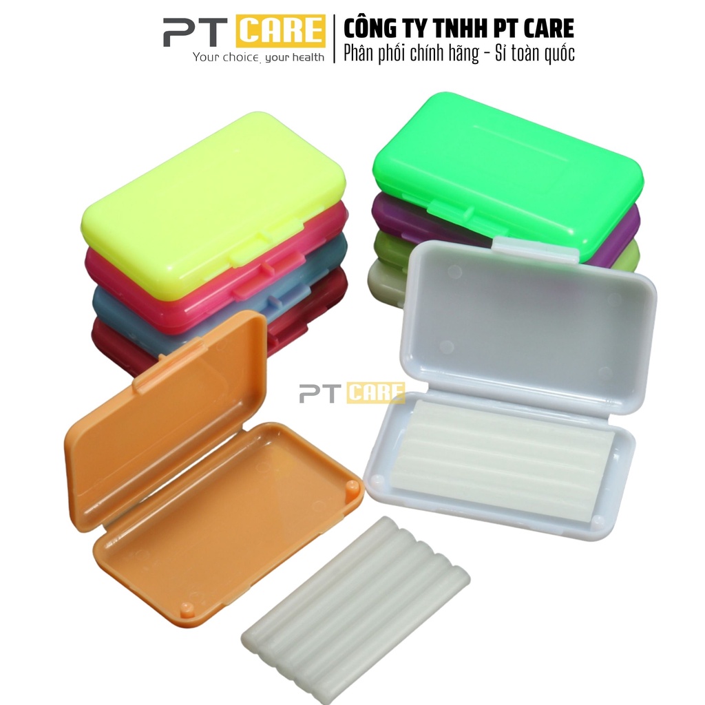 PT CARE | Hộp Sáp Nha Khoa 3M Unitek Mỹ, Curaprox Ortho Wax, Hương Trái Cây Cho Răng Niềng Răng Đau Mắc Cài Viêm Nướu